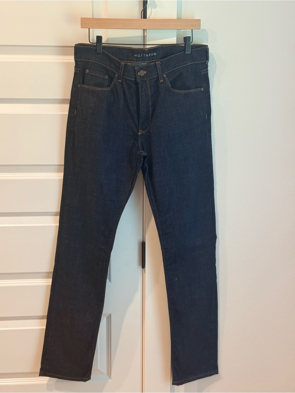 Mott & Bow slim dark jeans